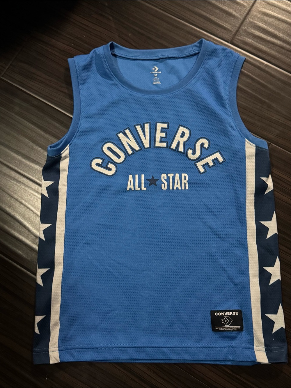 Converse Boys' Blue All Star Athletic Tank